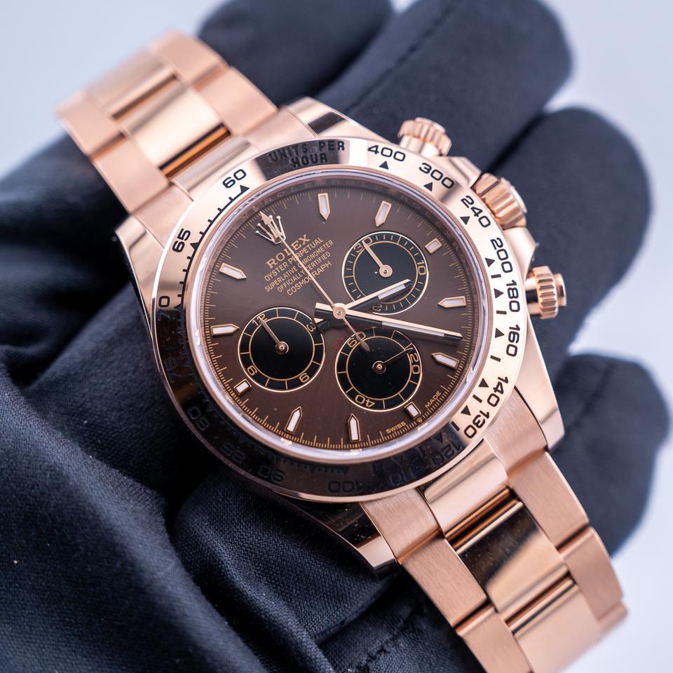 Relógios Daytona Ouro Rose 40mm