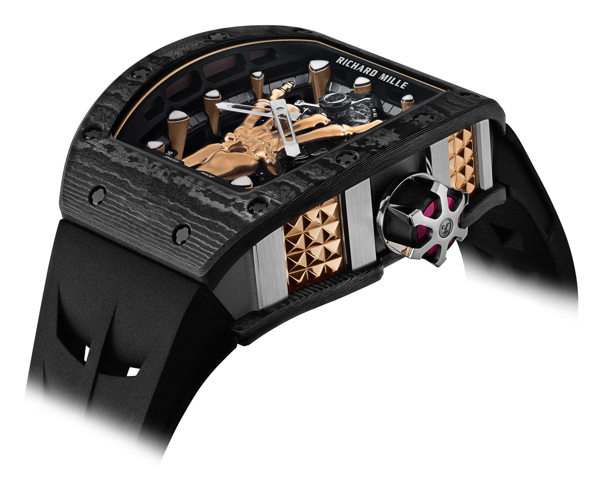 Relógio RM 66 Manual Winding Flying Tourbillon 43mm Super Clone - Acompanha Caixa