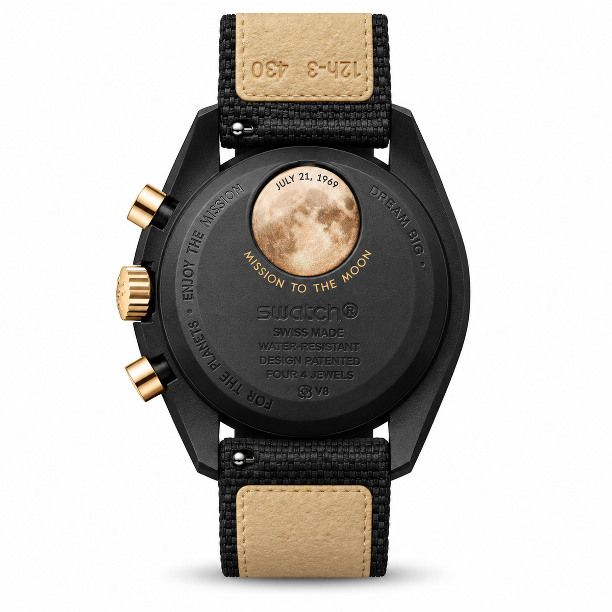 Relógio MISSION TO THE MOON 1969 42mm