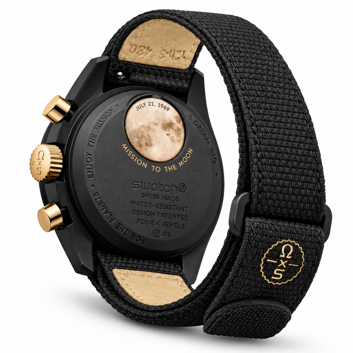Relógio MISSION TO THE MOON 1969 42mm