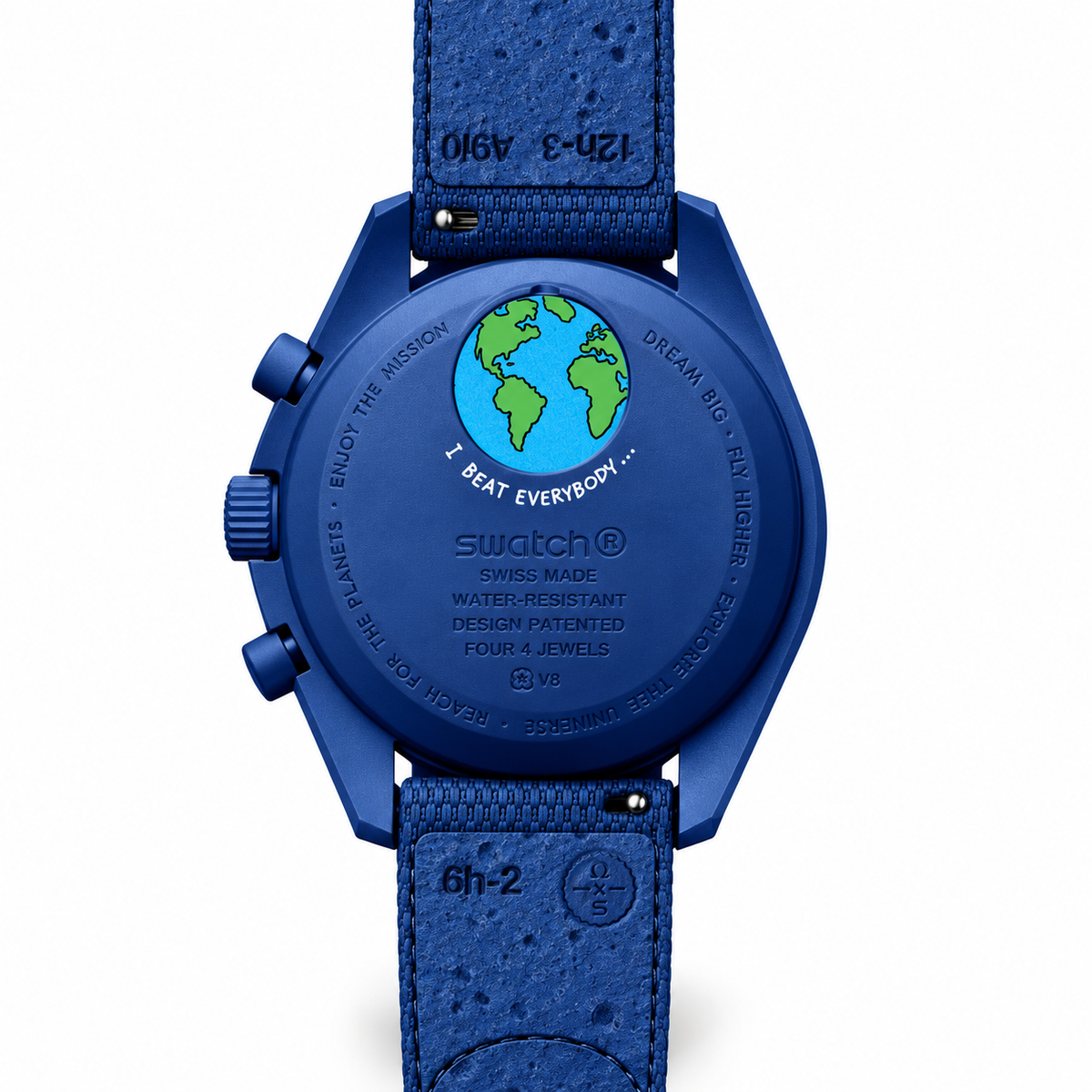 Relógio MoonSwatch MISSION TO EARTHPHASE GOLD 42mm