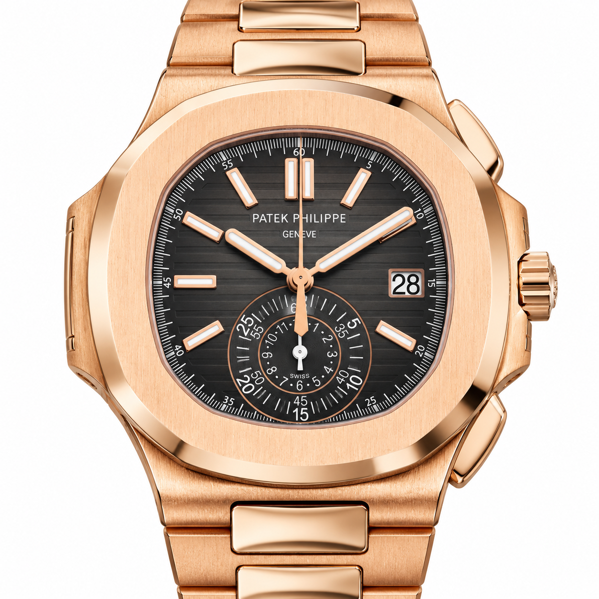 Relógio Nautilus Chronograph Rosé 40mm