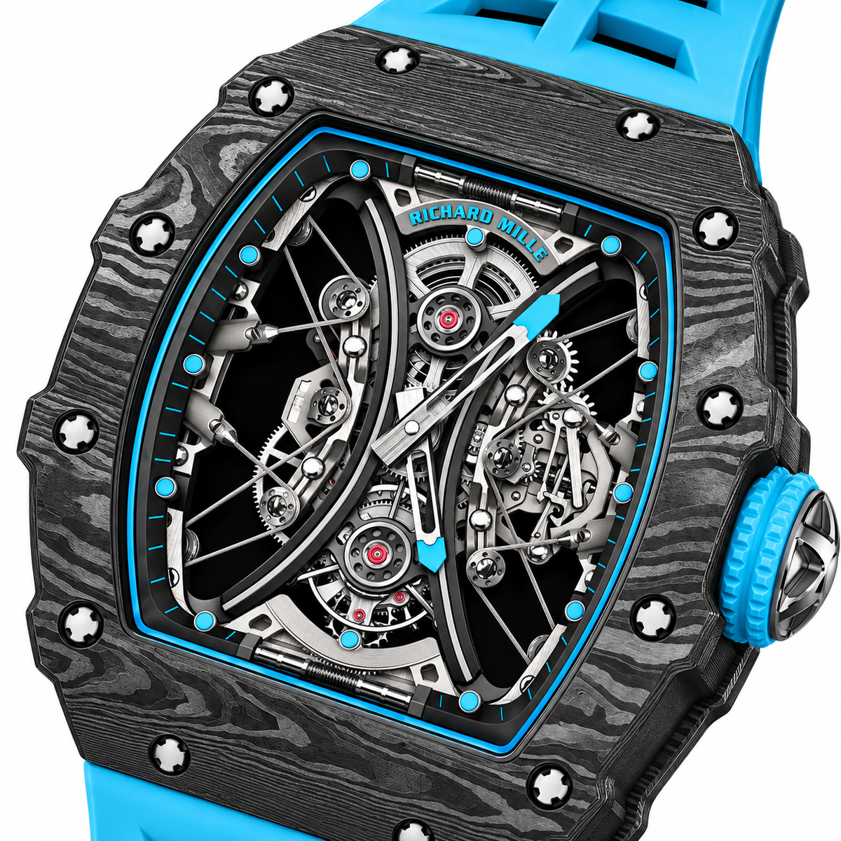Relógio RM 53-01 Tourbillon Pablo Mac Donough Limited Edition Super Clone - Acompanha Caixa