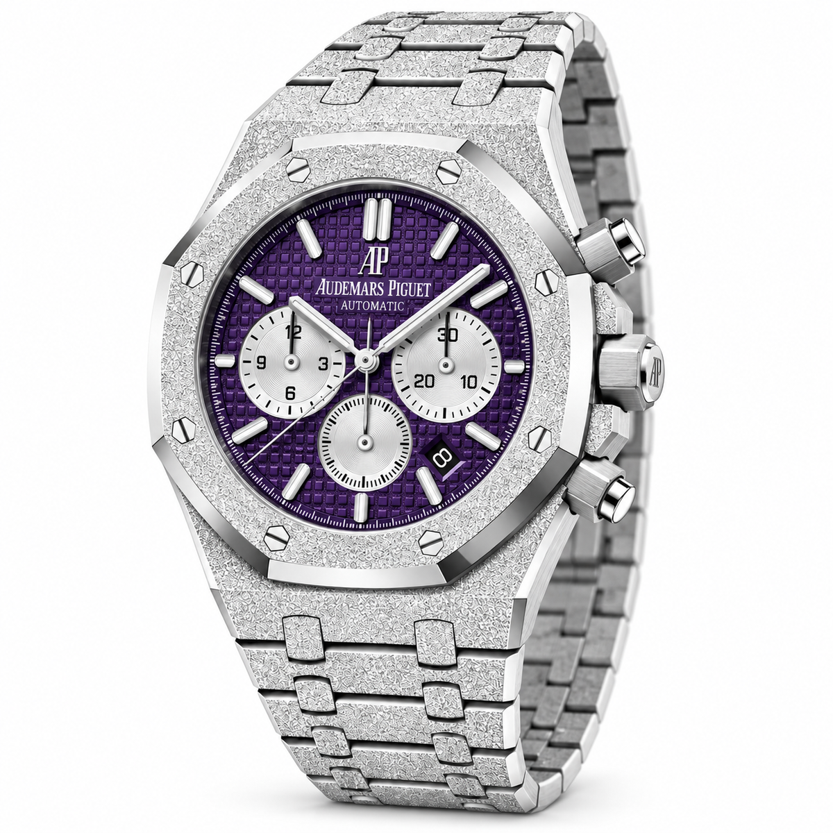 Relógio AP Royal Oak Frosted Gold Selfwinding Chronograph 41 mm