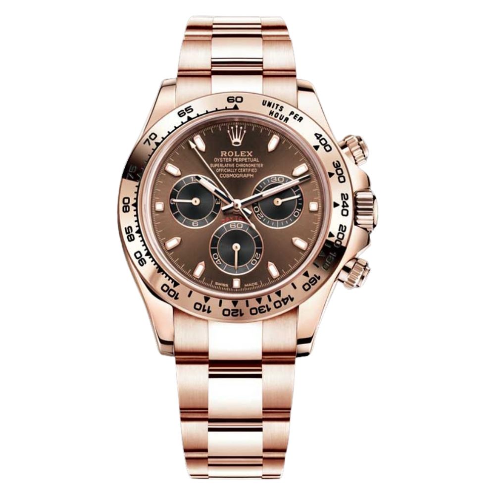 Relógios Daytona Ouro Rose 40mm