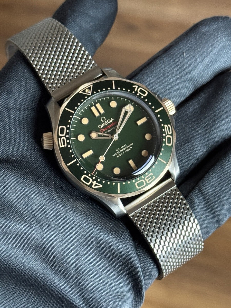 Relógio Seamaster Diver 300M 42 mm, Titanium ‑ Bronze Gold on Titanium