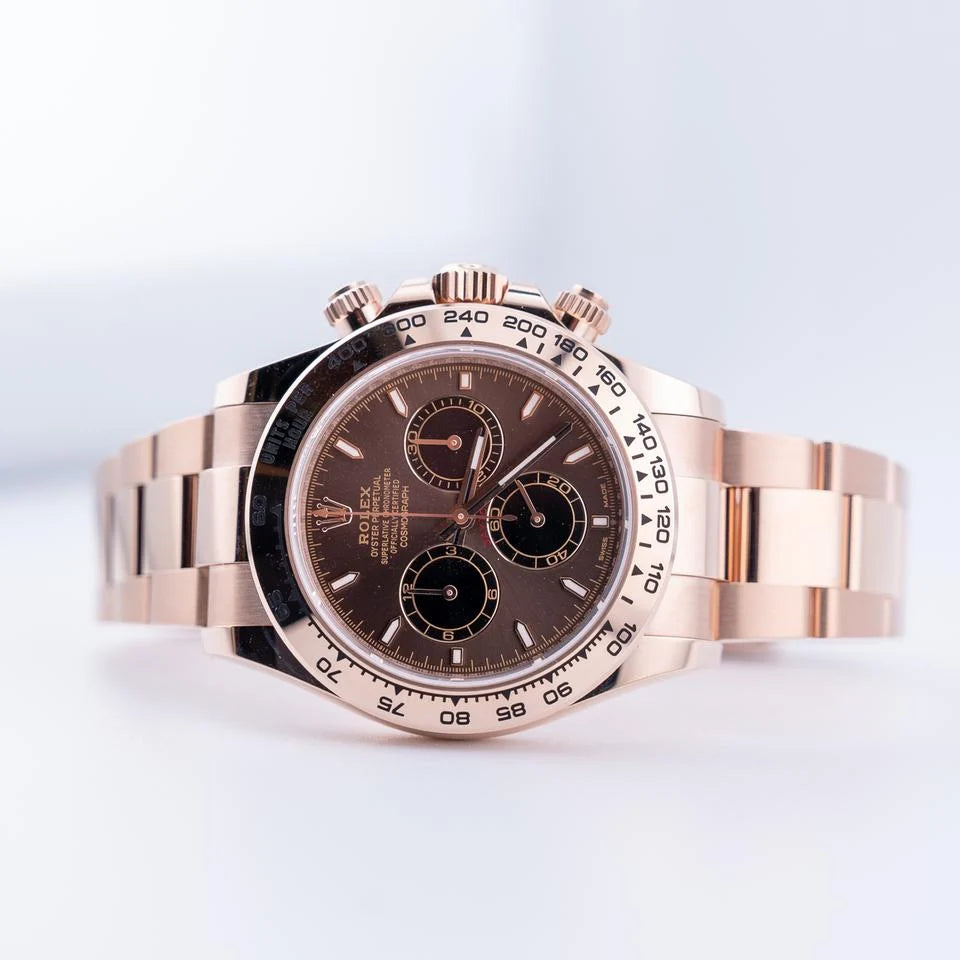 Relógios Daytona Ouro Rose 40mm