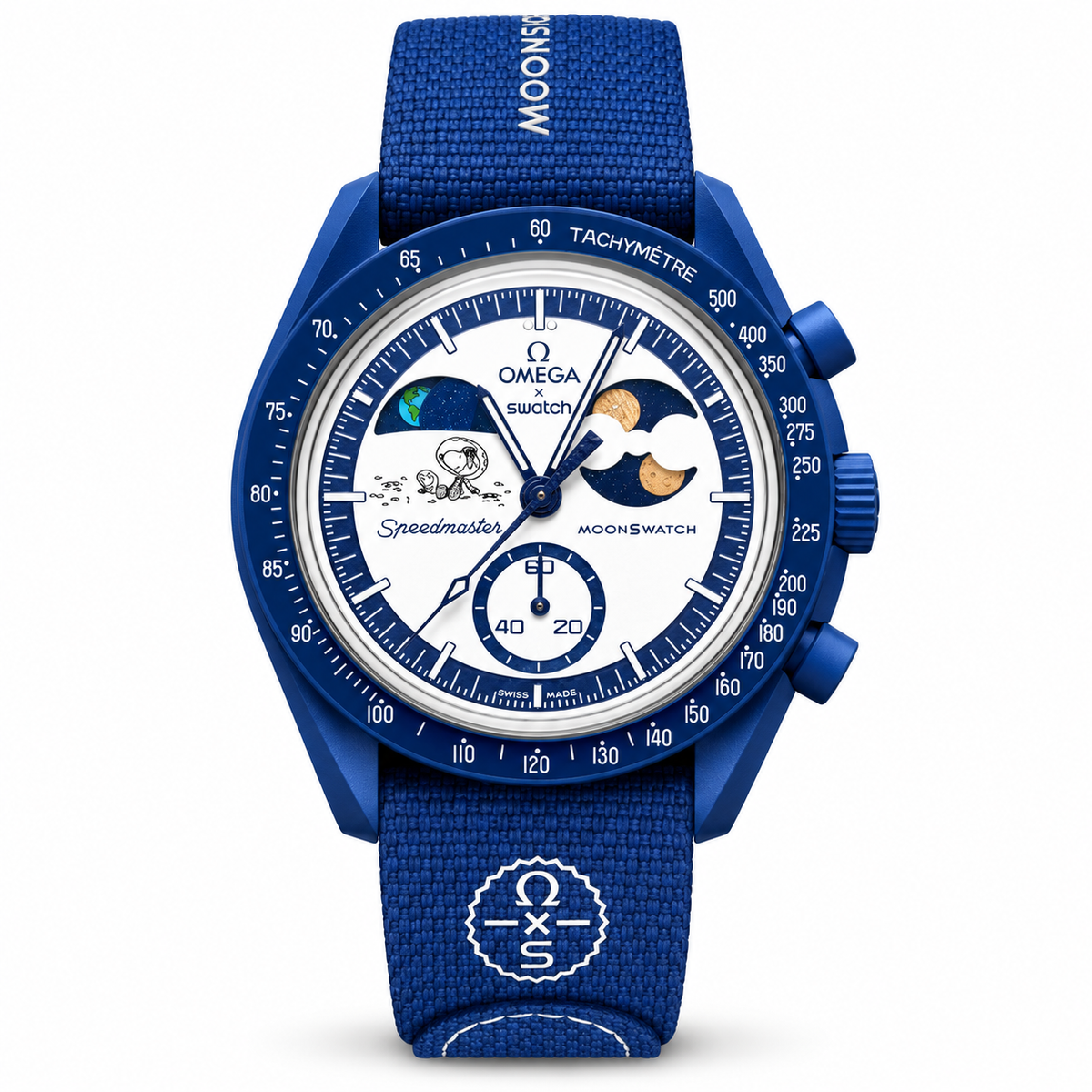 Relógio MoonSwatch MISSION TO EARTHPHASE GOLD 42mm
